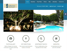 Tablet Screenshot of californianfountainapts.com